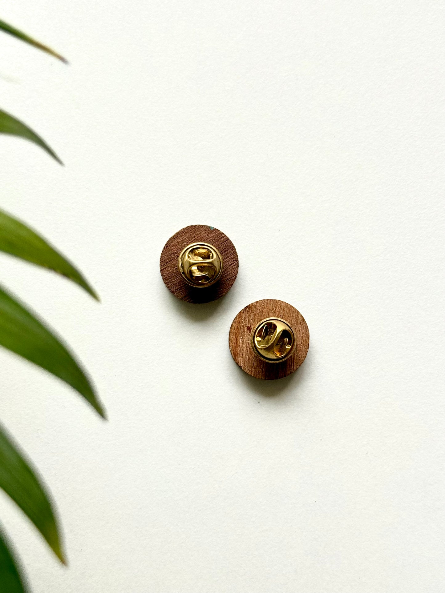 Moustache Wooden Pin