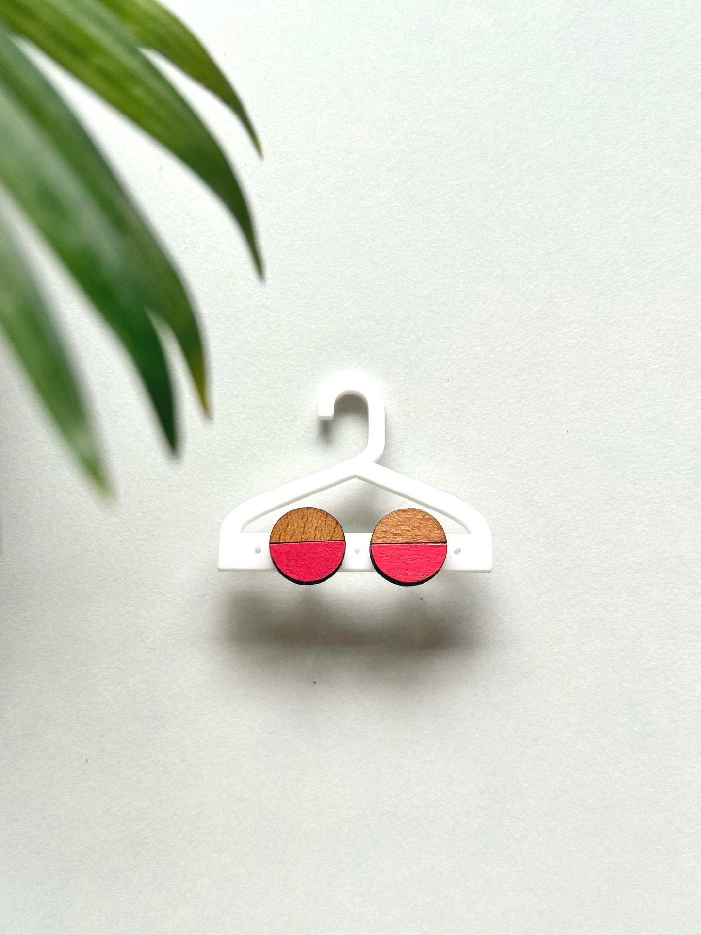 Circle pop earrings