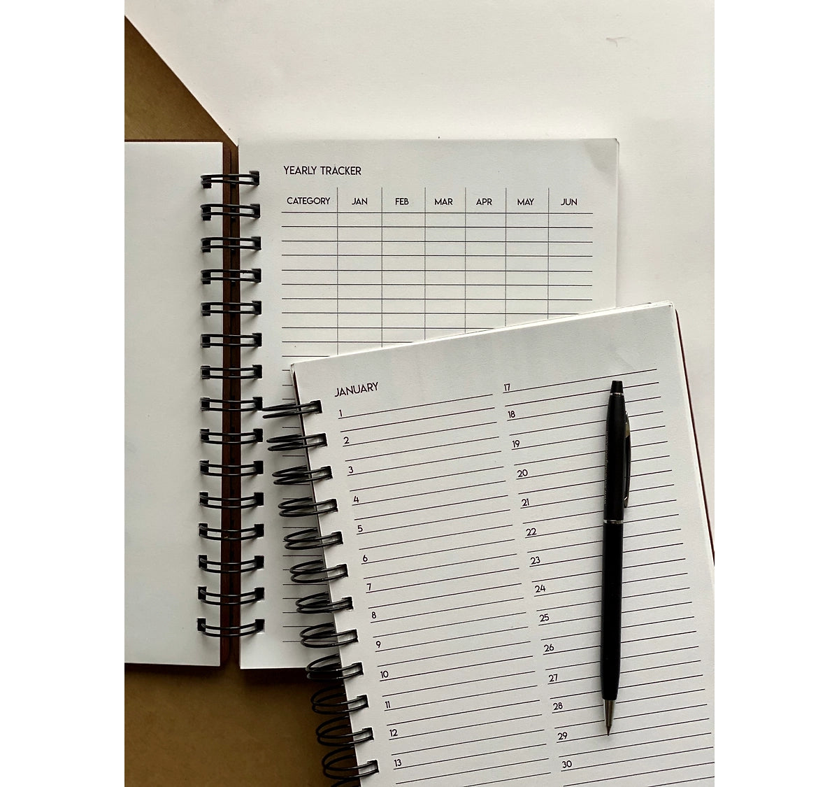 Hisab Kitab Wooden Notebook