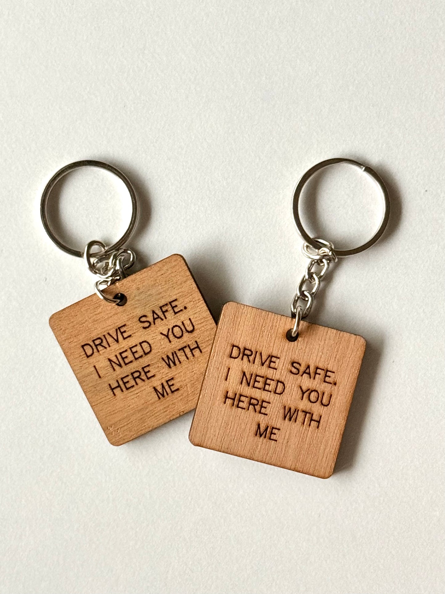 Drive Safe Keychain