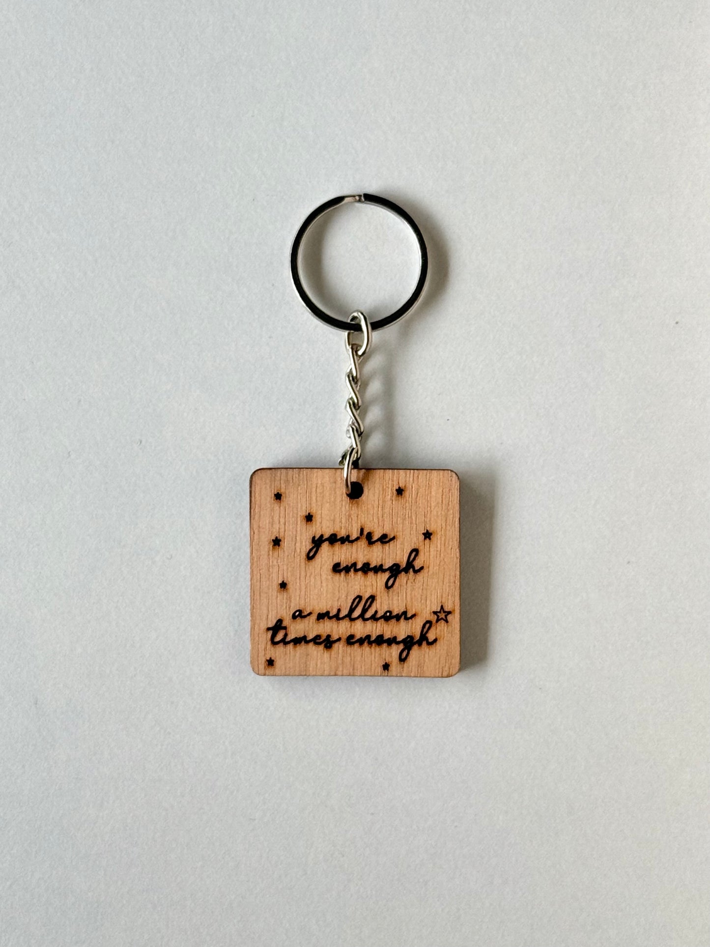 You're enough Keychain