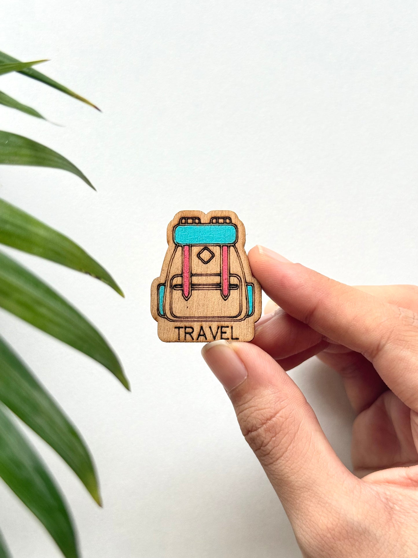 Travel Wooden Pins