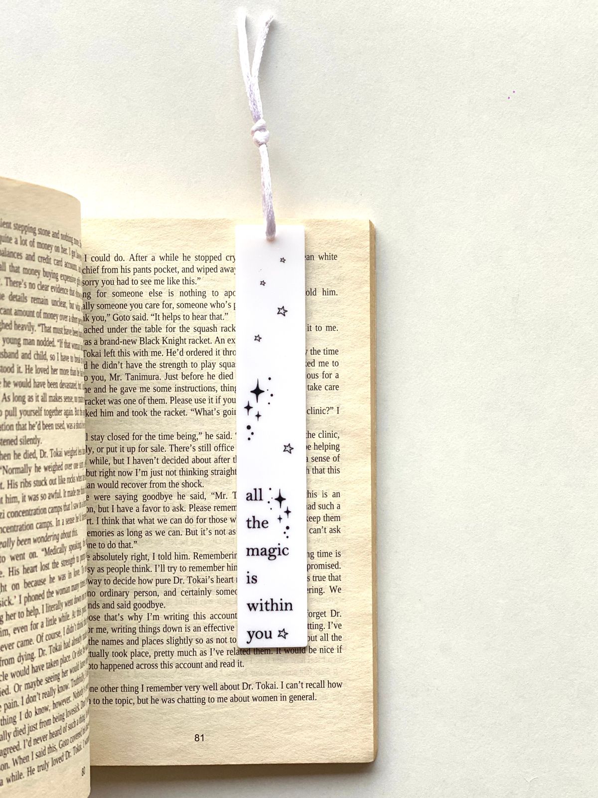 All the magic is within you Bookmark