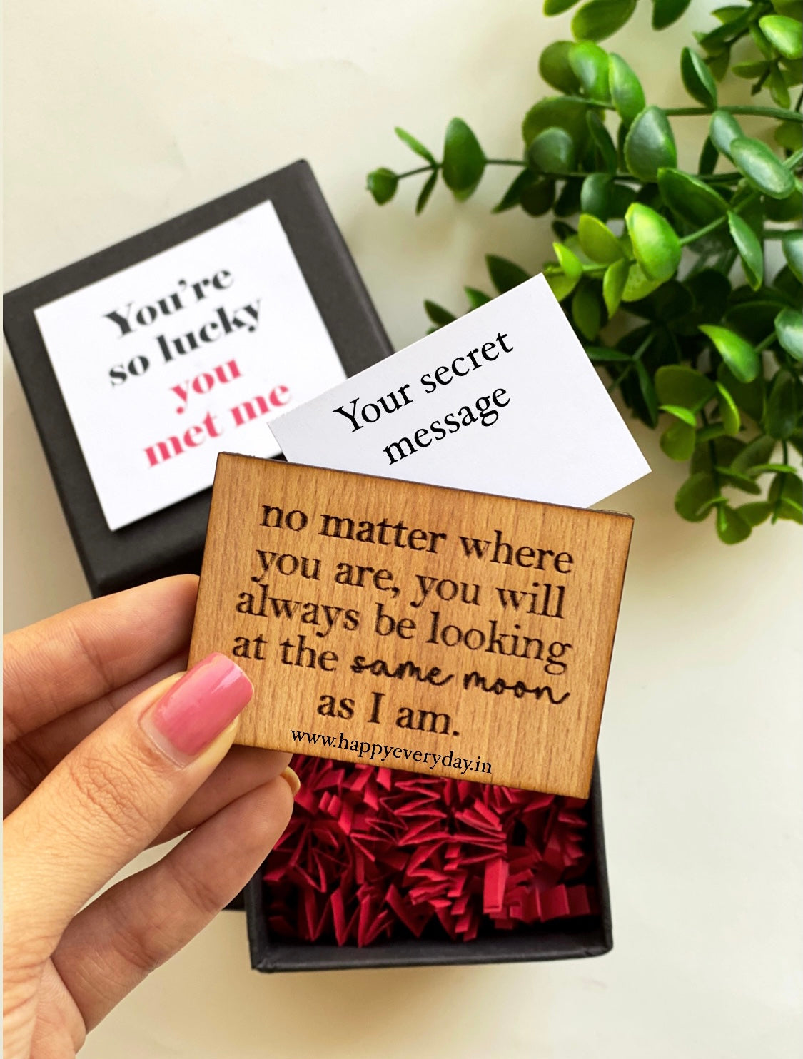 Secret Message Gift Box