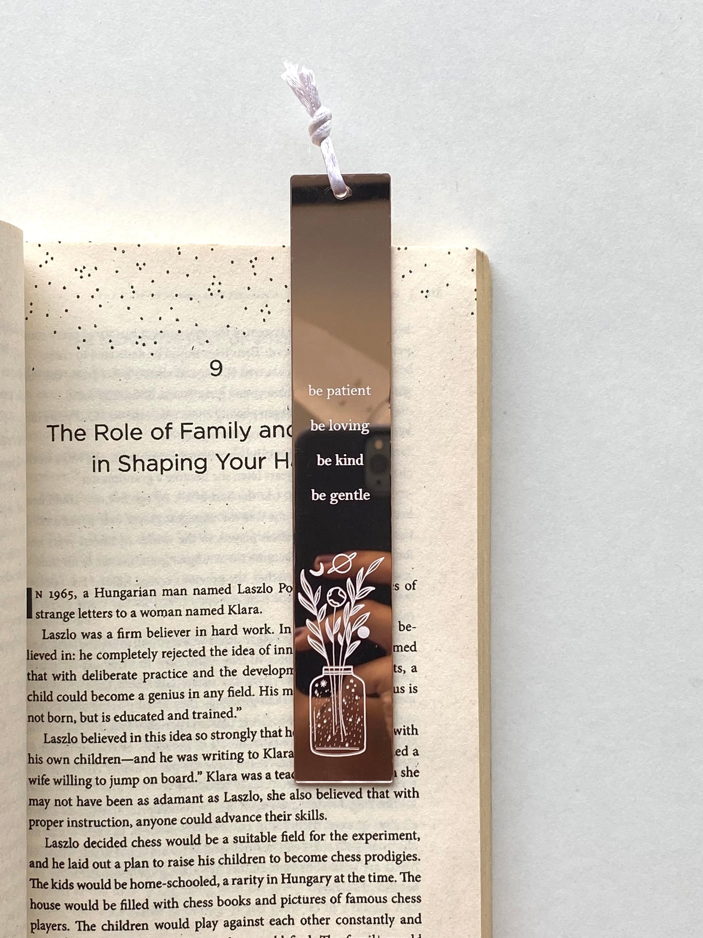 Be Patient Bookmark