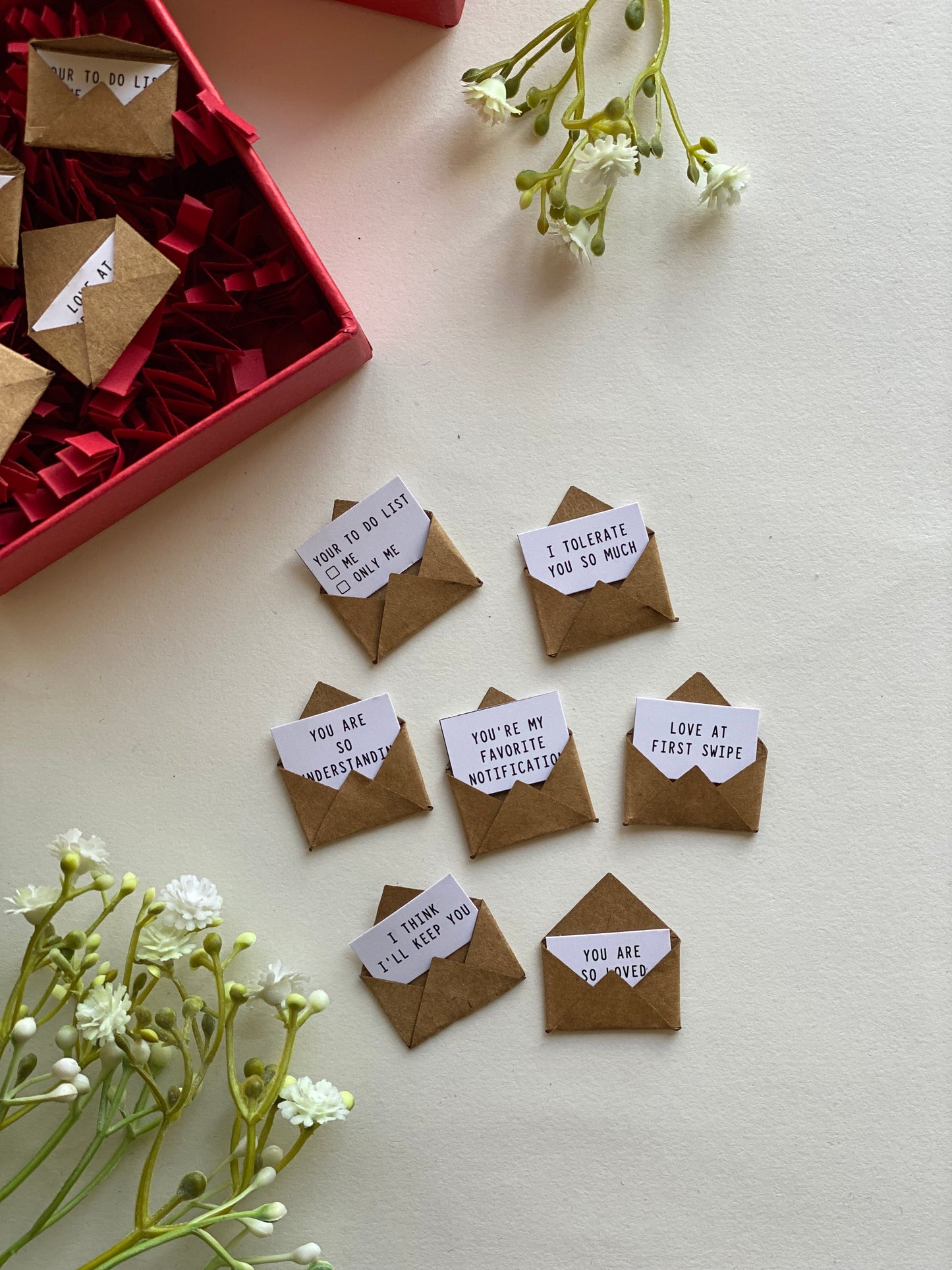 Miniature Letters and Envelopes