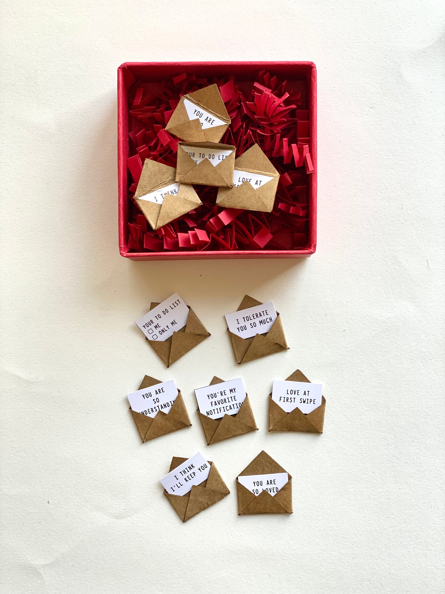 Miniature Letters and Envelopes