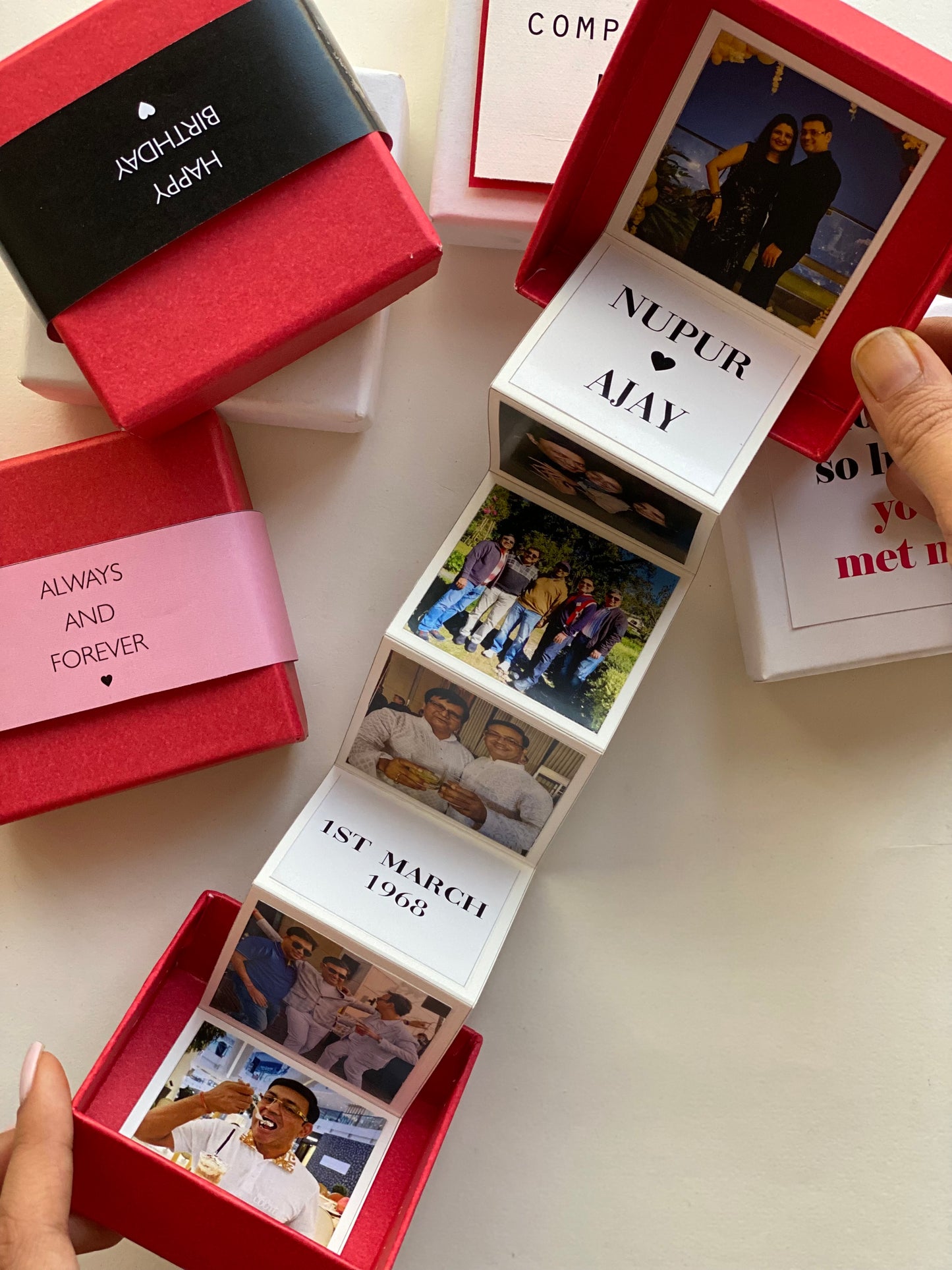 Pull Out Photo Box