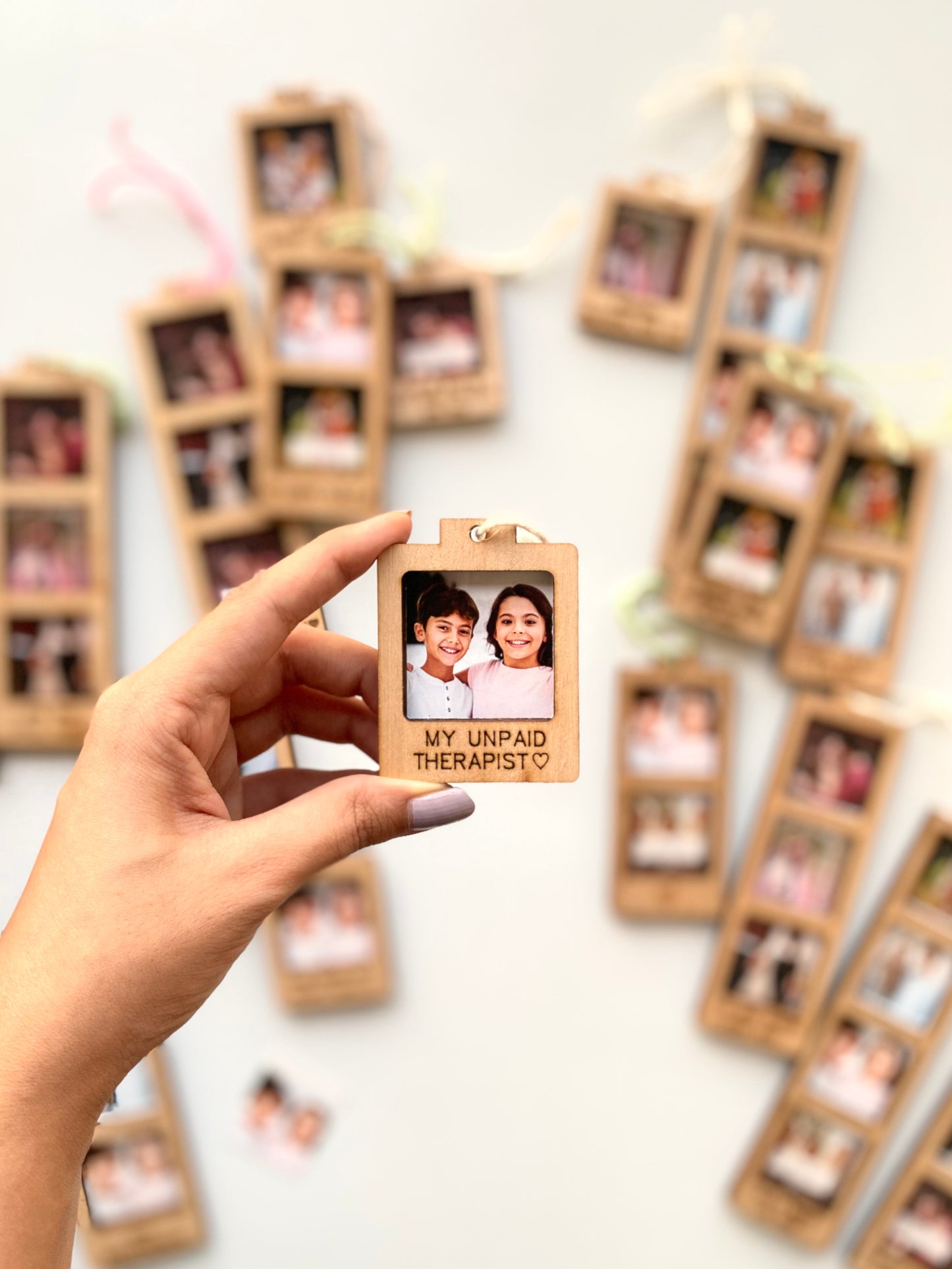 Polaroid Photo Magnet - Two Photos