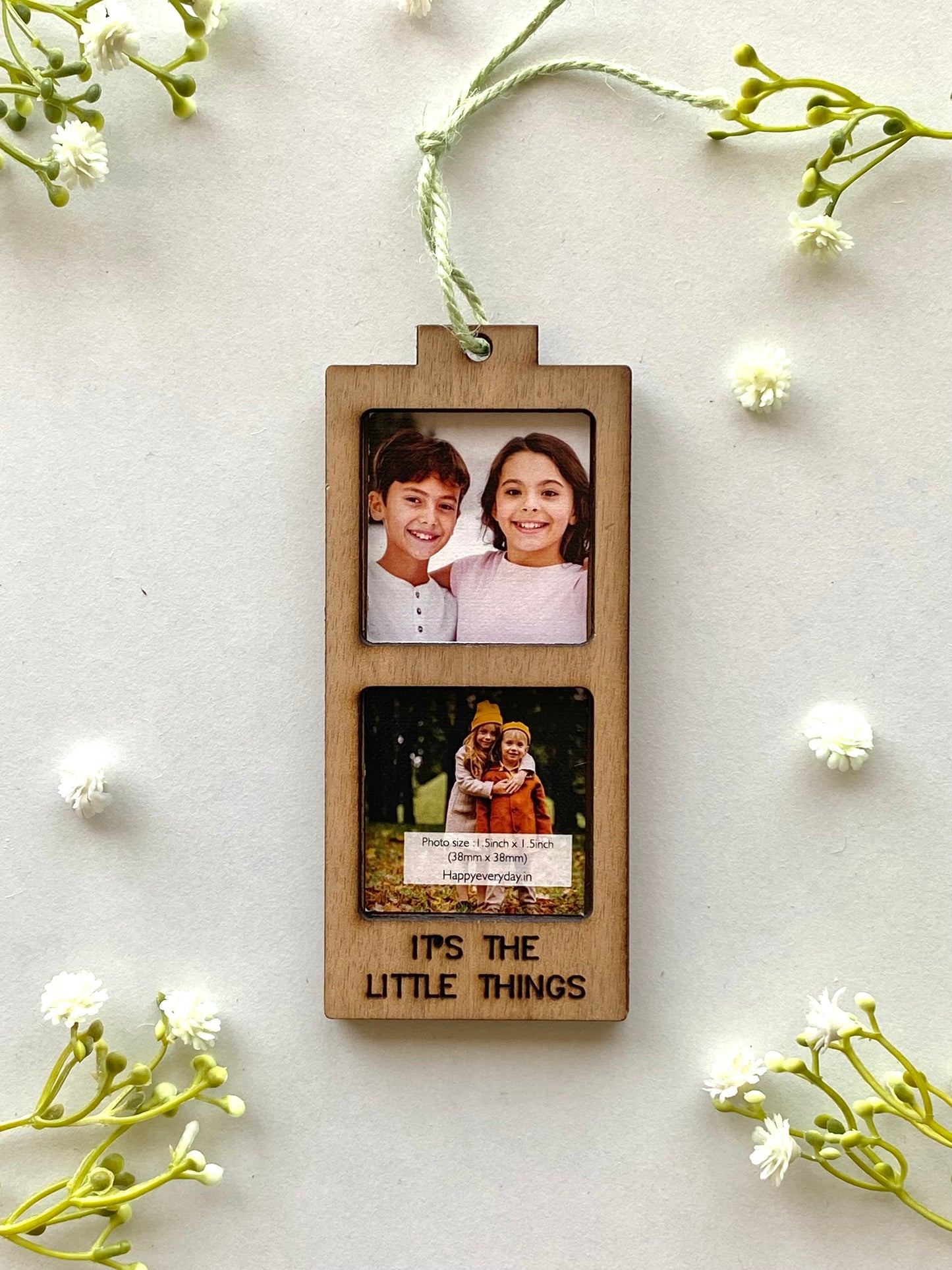 Polaroid Photo Magnet - Two Photos