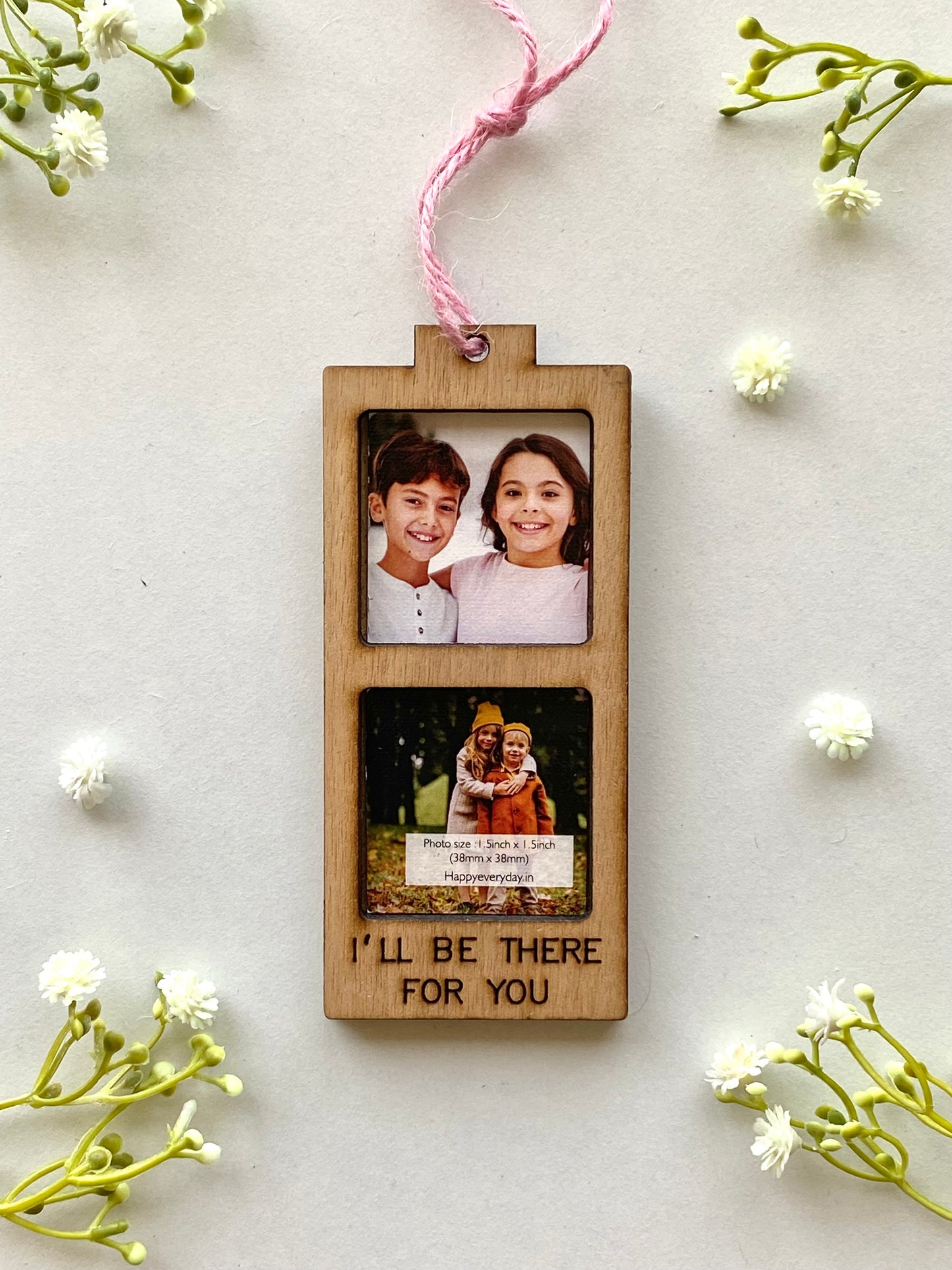 Polaroid Photo Magnet - Two Photos
