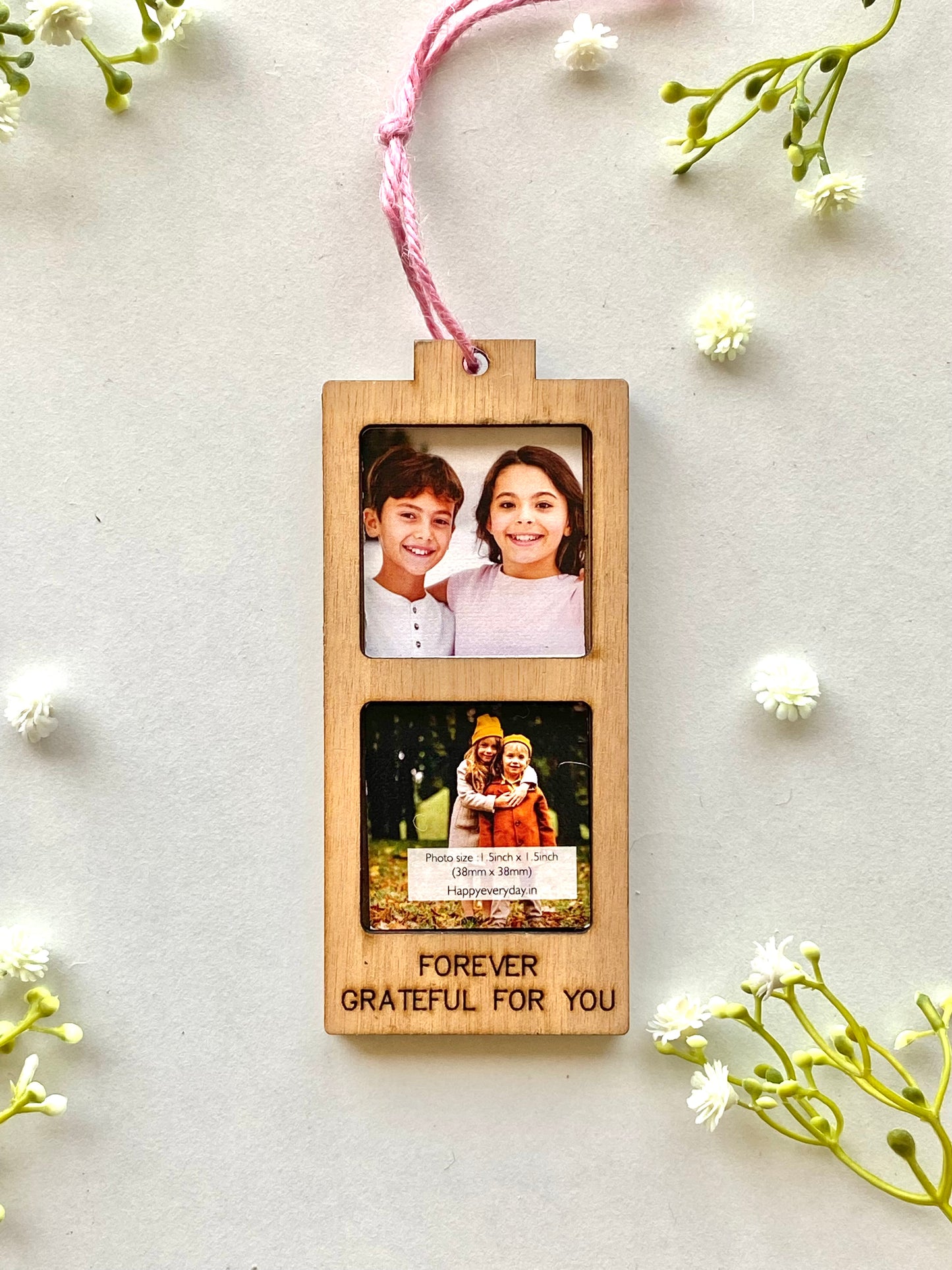 Polaroid Photo Magnet - Two Photos