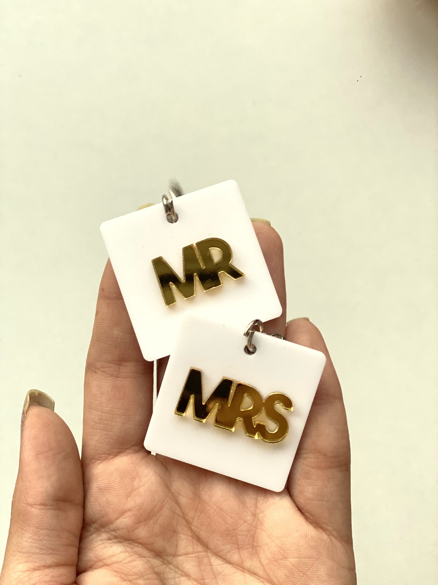 Mr and Mrs Keychain