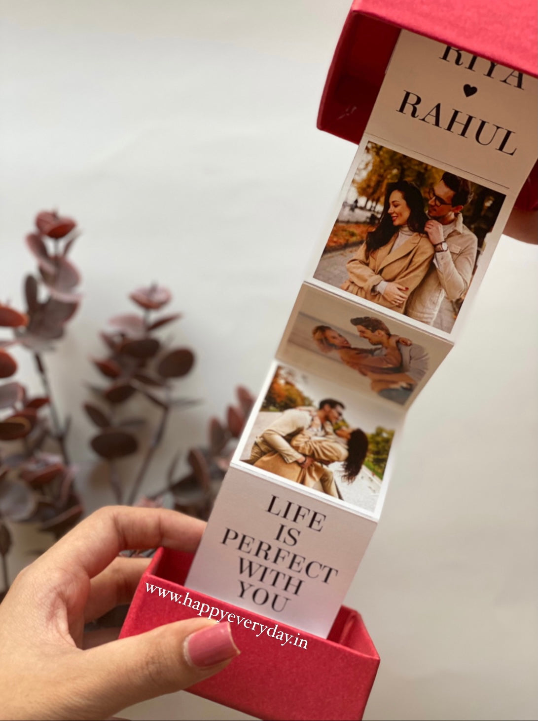 Pull Out Photo Box