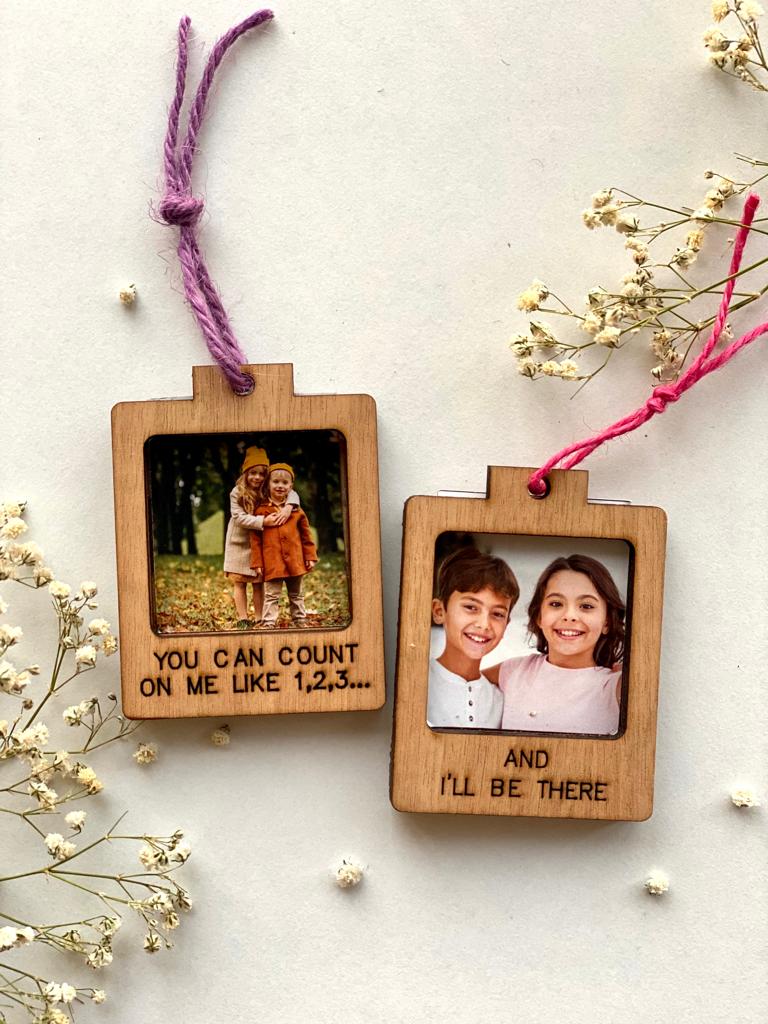 Polaroid Photo Magnet - Three Photos