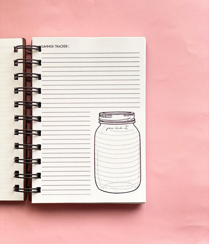 Hisab Kitab Wooden Notebook