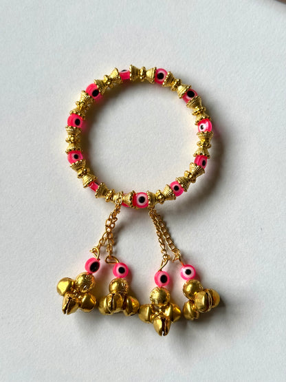 Evil Eye Gold Rakhi Lumba