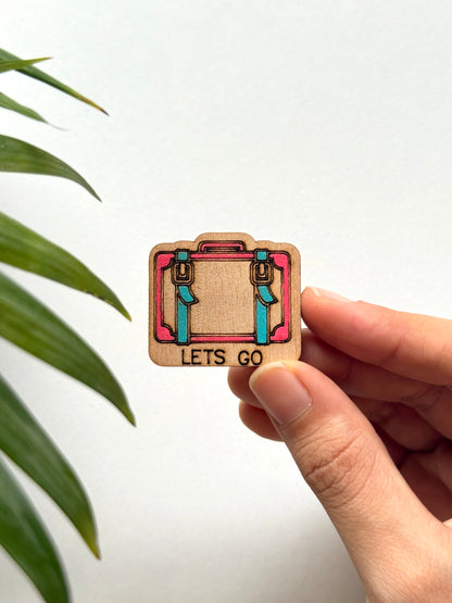 Travel Wooden Pins