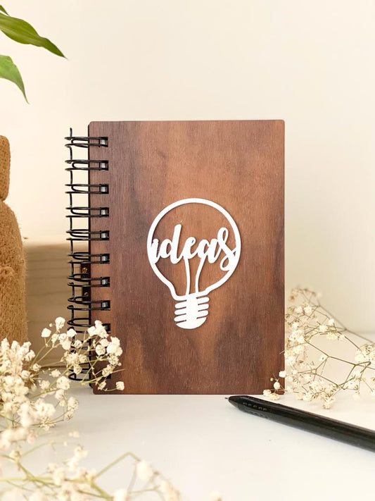 Ideas Wooden Notebook