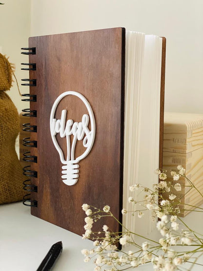 Ideas Wooden Notebook