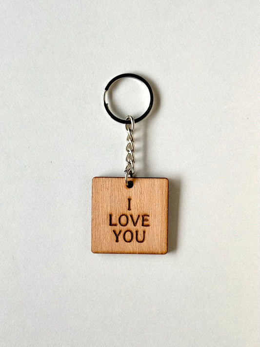 I love you Keychain