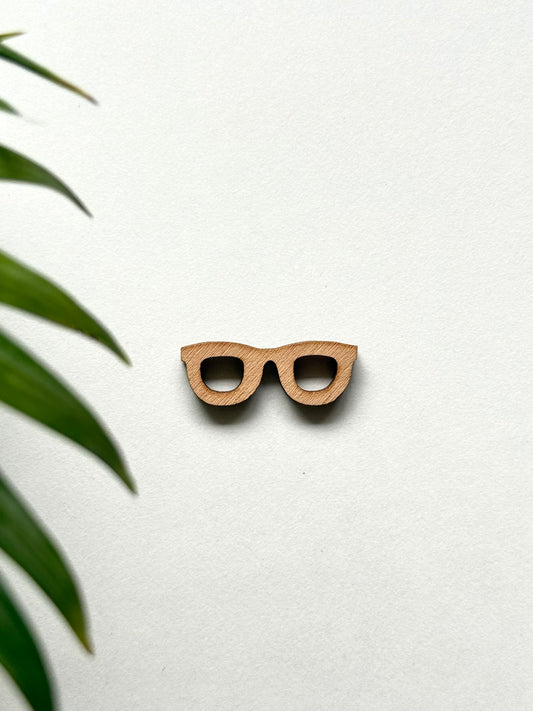 Nerd Wooden Pin