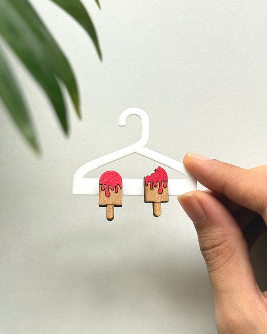 Colorful candy-shaped earrings – fun and playful design