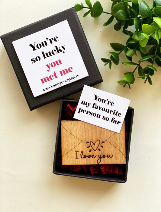 Secret Message Gift Box