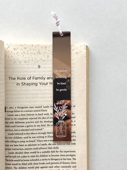 Be Patient Bookmark