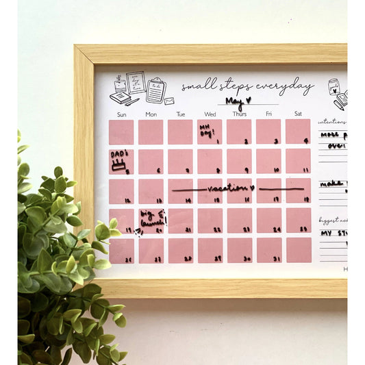 HappyEveryday Monthly Calendar