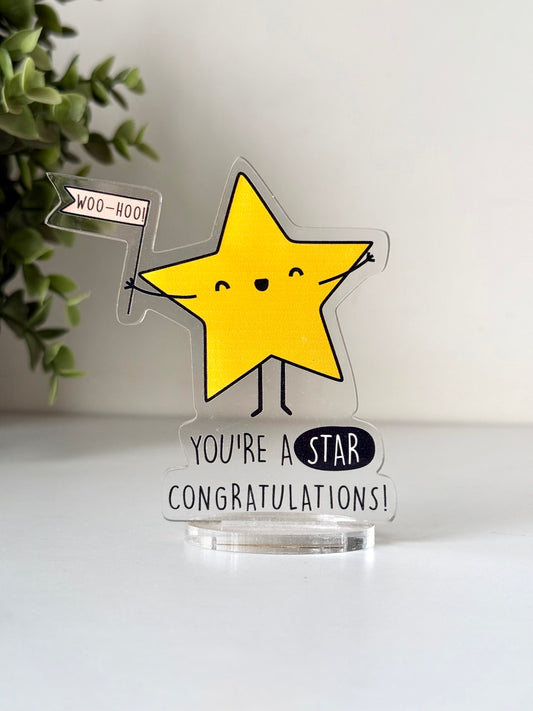 You're a Star Desk Standee