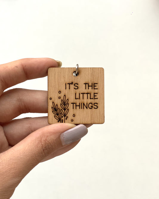 Little things keychain